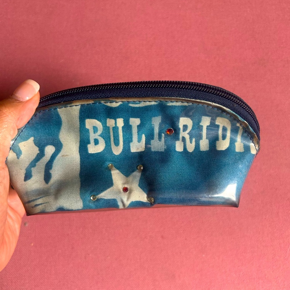 Cowgirl makeup bag